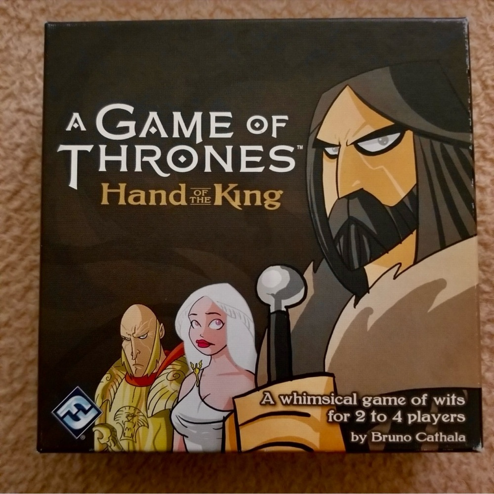 Game of Thrones Hand of the King Card Game Complete Unplayed 2-4 Players